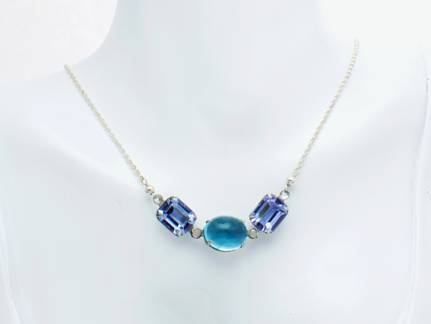 Eveline Sterling Silver Necklace | An Icy Cool Statement Piece