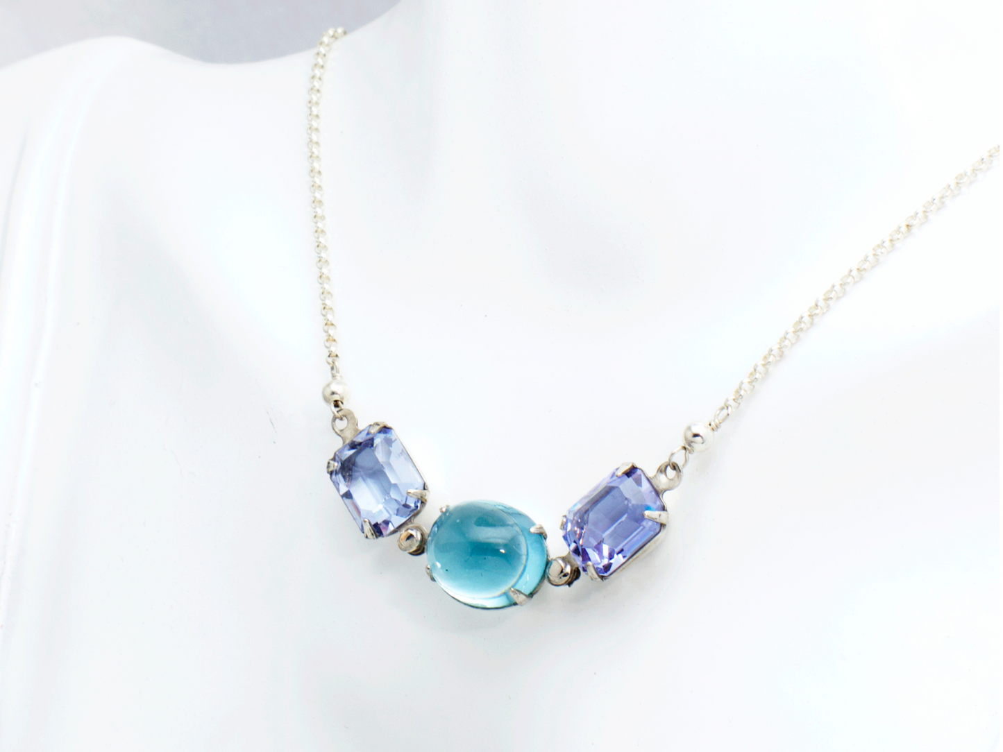 Eveline Sterling Silver Necklace | An Icy Cool Statement Piece