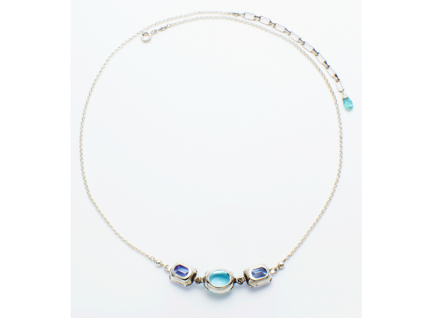 Eveline Sterling Silver Necklace | An Icy Cool Statement Piece