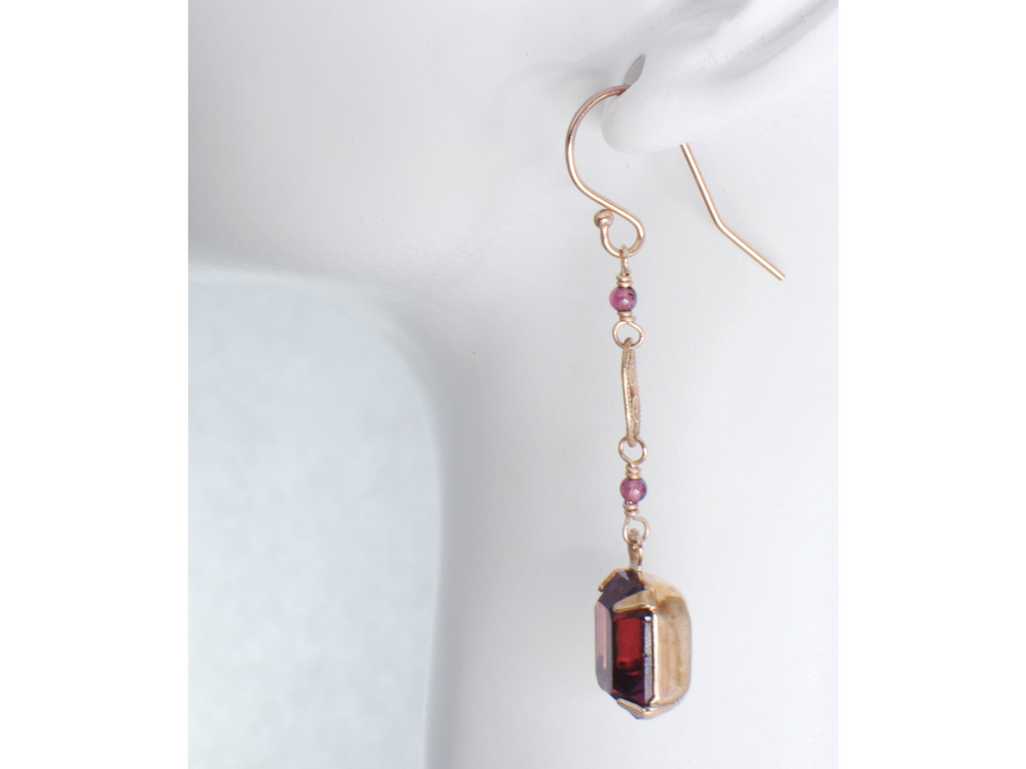 Isabelle Earrings | Vintage Inspired Crystal Earrings