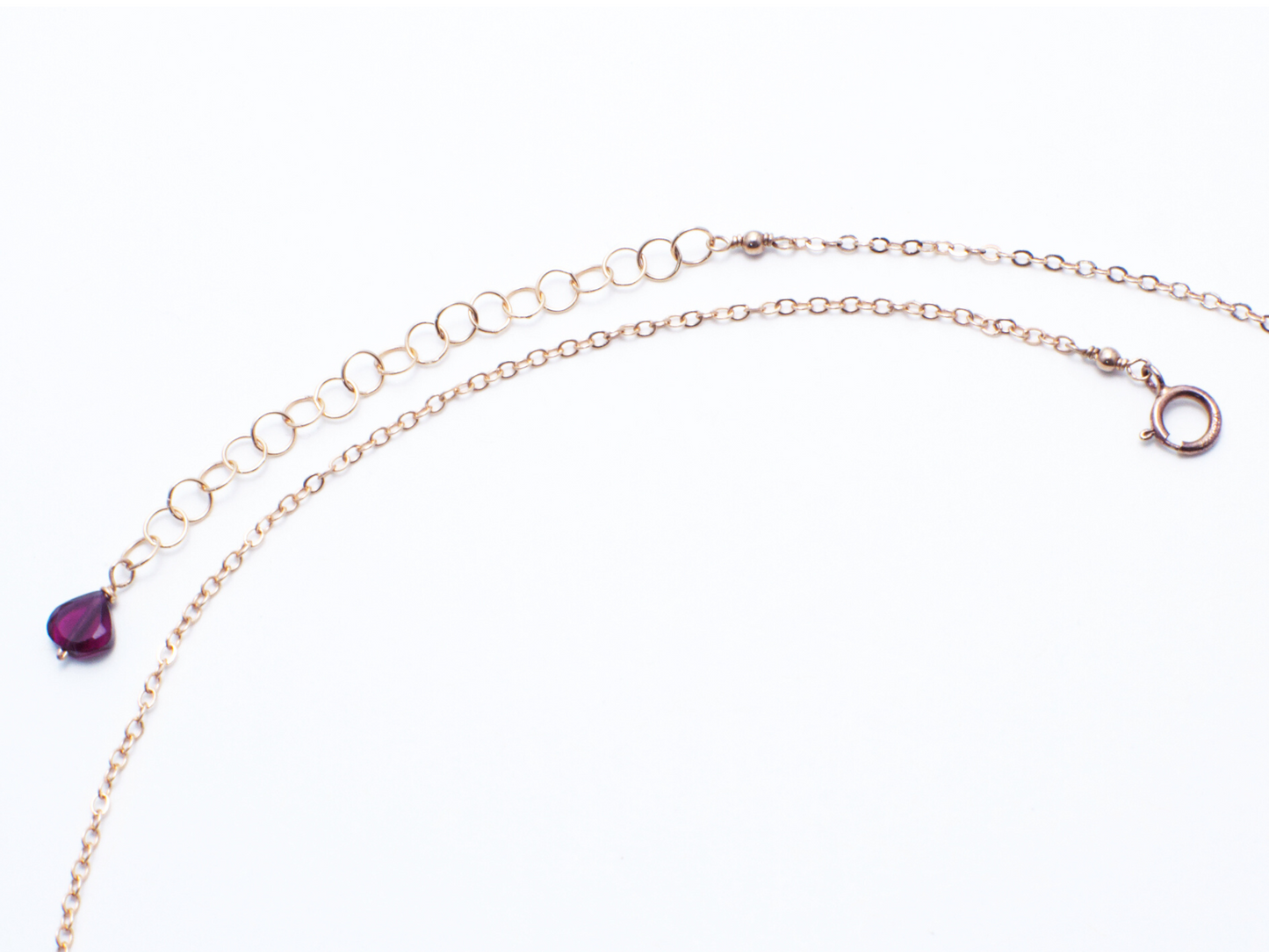 Violetta Necklace Rose Gold Filled | A Crystal Statement Necklace